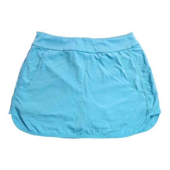 Vineyard Vines Aqua Blue Skort XS Woman's Built-In Shorts Pockets Sports Stretch - Picture 1 of 16